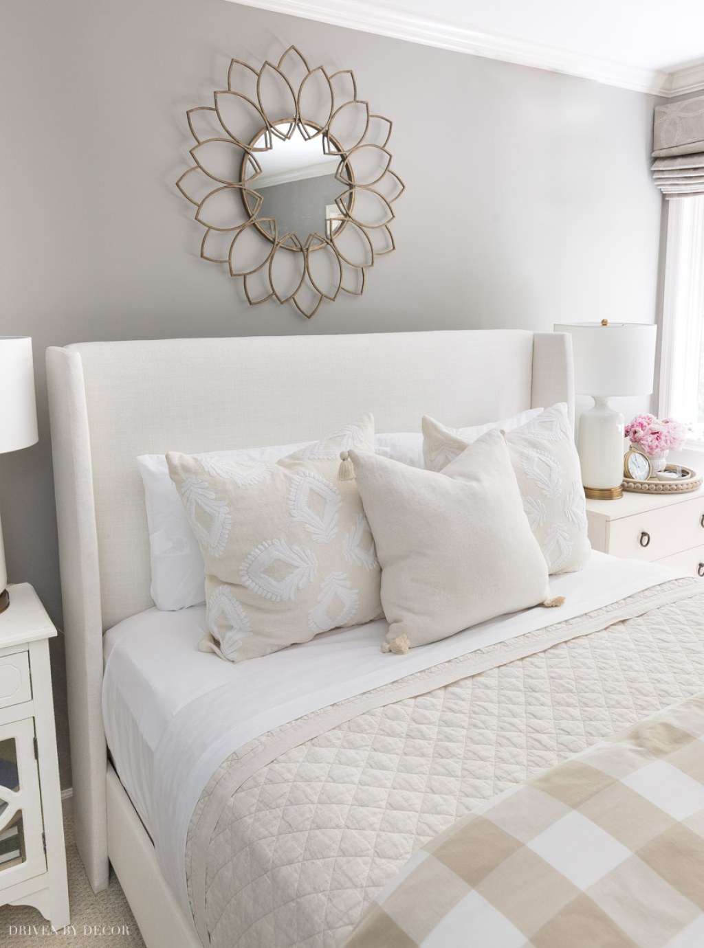 Picture of: Above Bed Decor:  Ideas for Decorating That Tricky Space