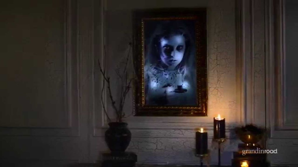 Picture of: Animated Haunted Mirror  Grandin Road