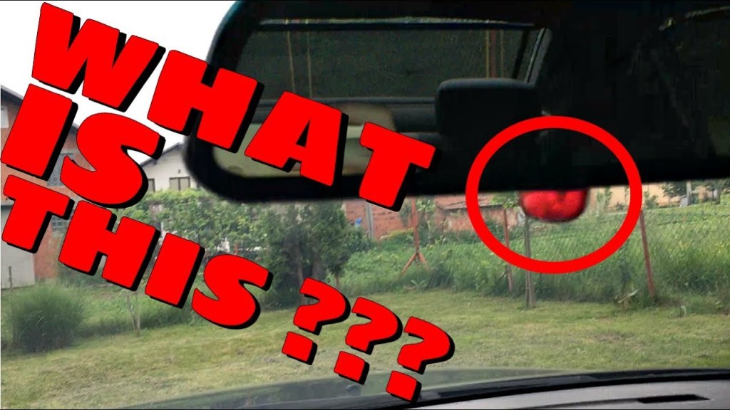 Picture of: Ever Wondered What Is This Red Thing Under BMW’s Rear View Mirror?  *EXPLAINED*