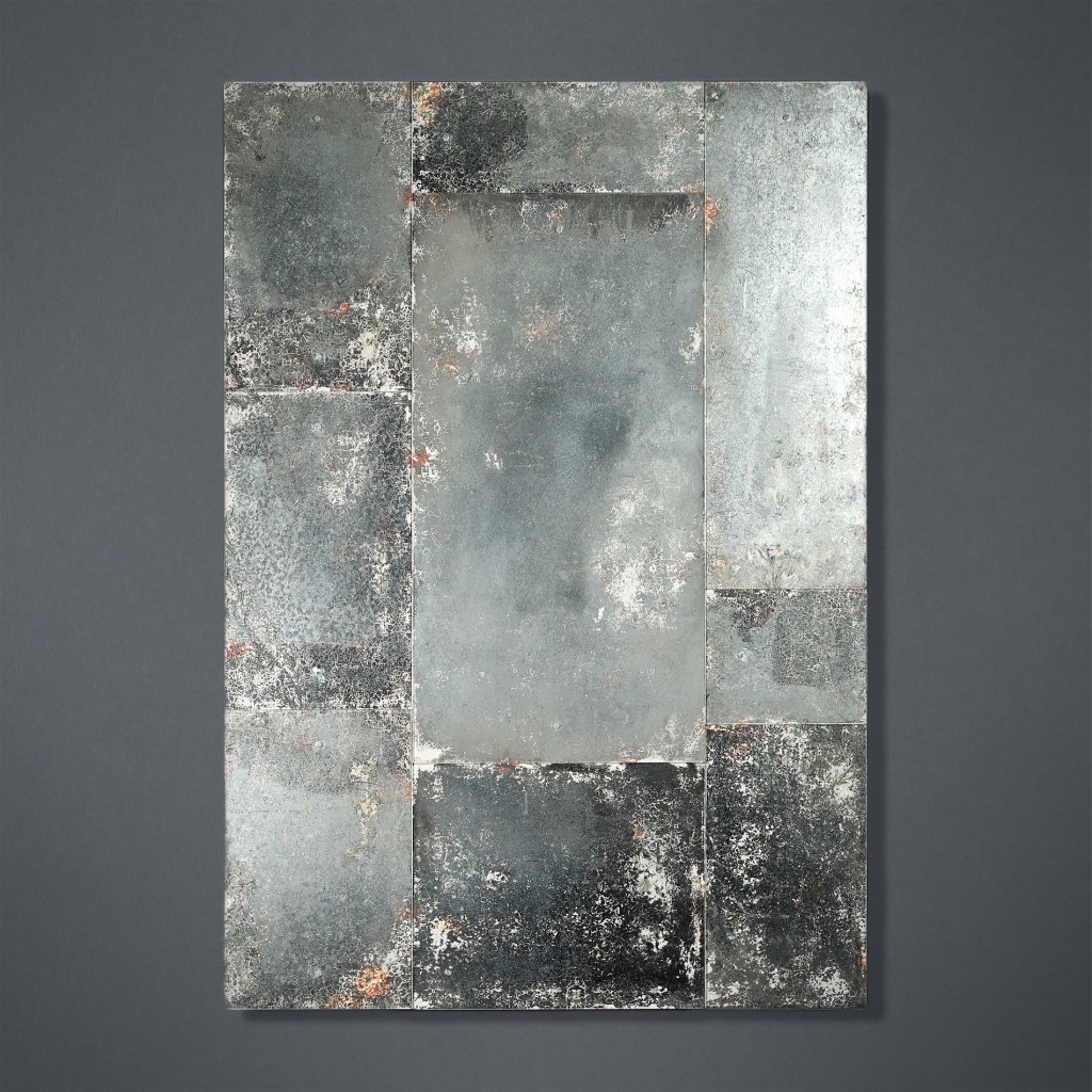 Picture of: Fabulous “Rue Montmartre” oxidized mirror  sizes available