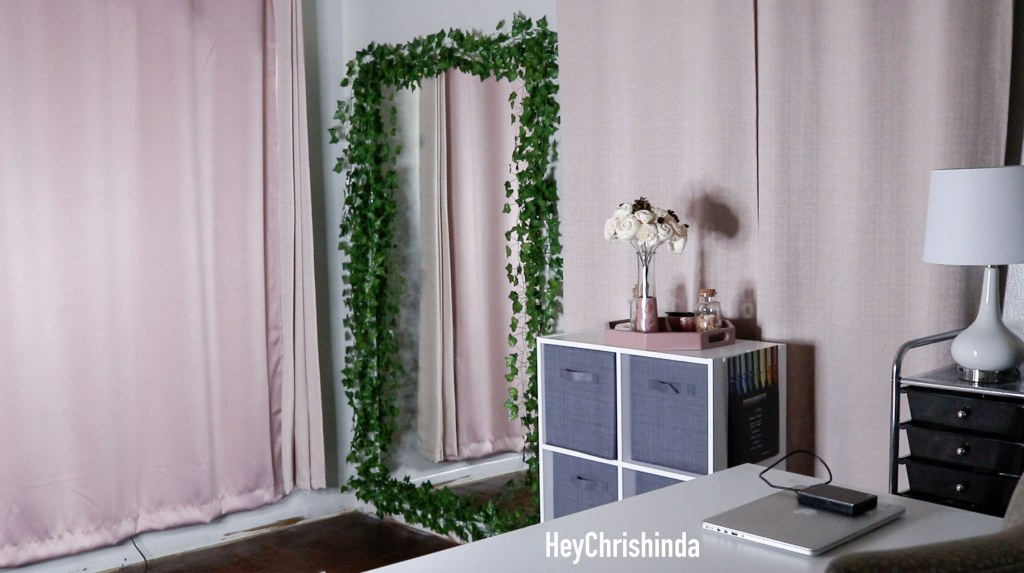 Picture of: Faux Vine Mirror Frame  Hey Chrishinda