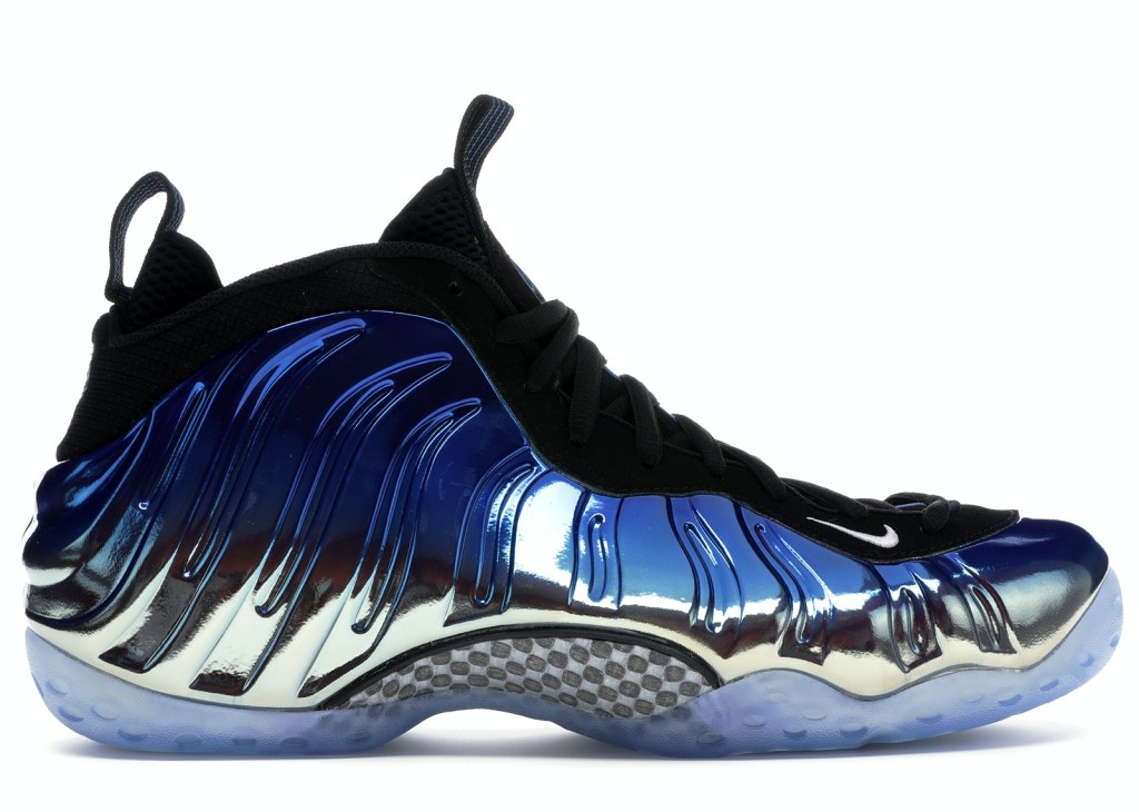 Picture of: Nike Air Foamposite One Blue Mirror