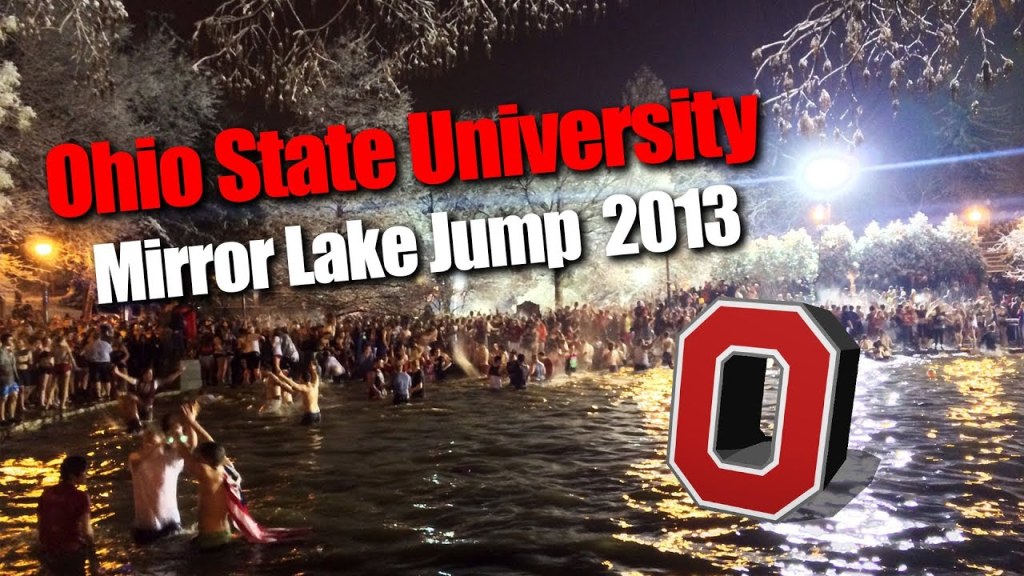 Picture of: Ohio State University Mirror Lake Jump