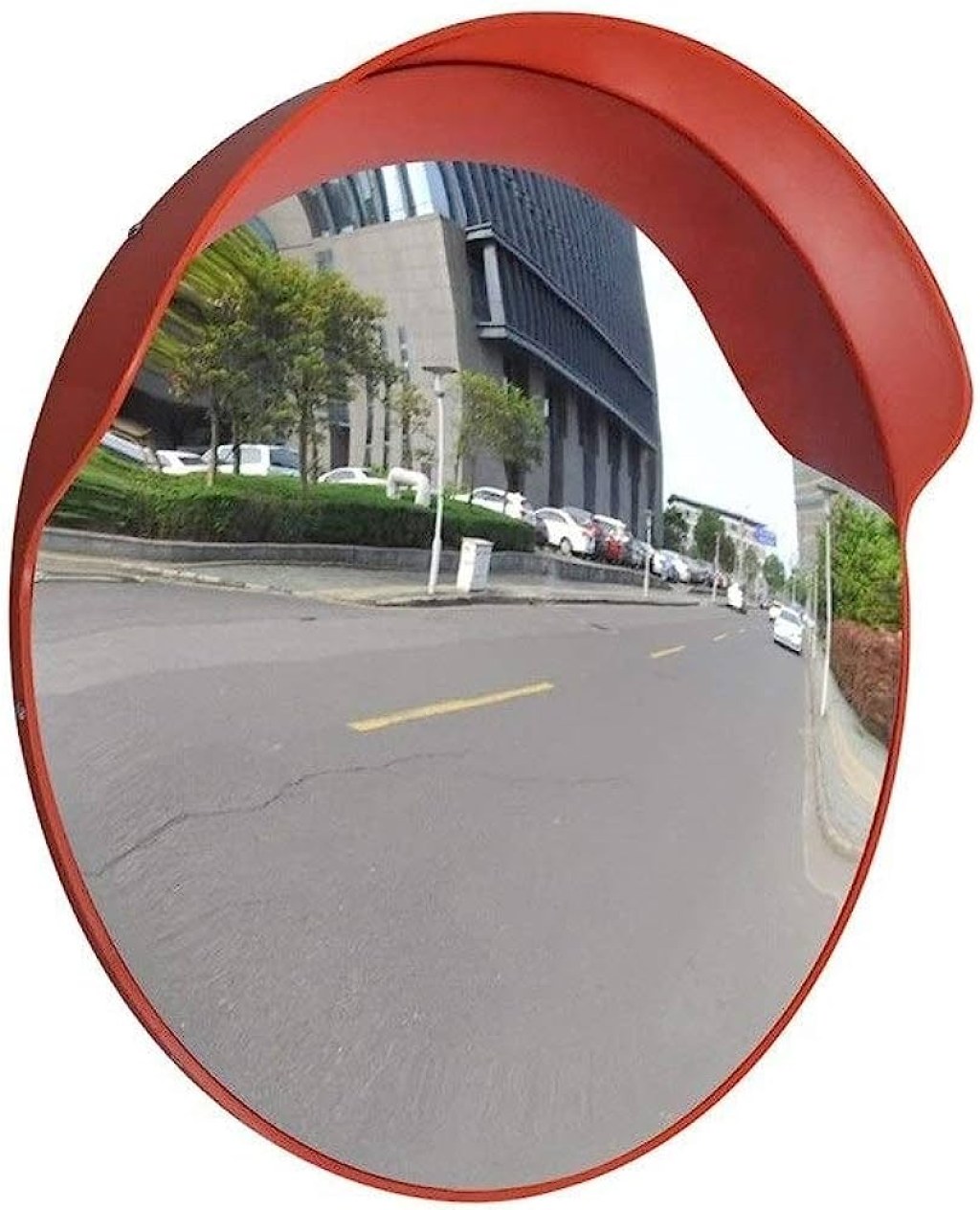 Picture of: Outdoor Road Traffic Mirror, PC Shatterproof Convex Mirror Basement Blind  Angle Mirror for Road Safety and Business Safety (Size:  cm)