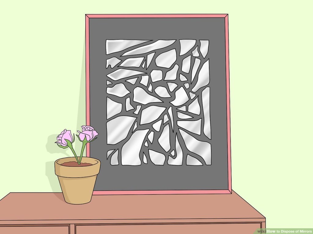 Picture of: Simple Ways to Dispose of Mirrors – wikiHow