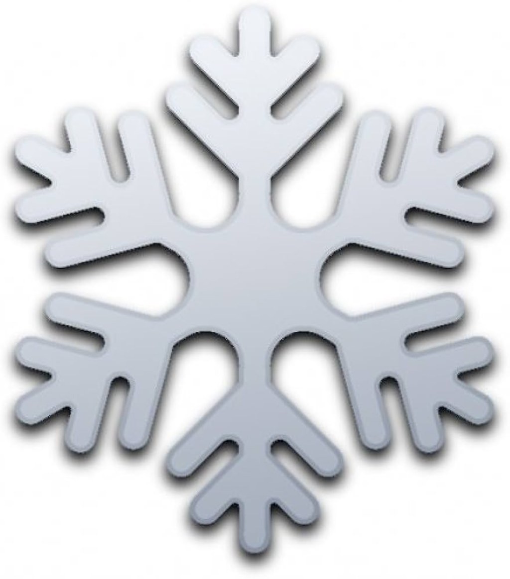Picture of: Super Cool Creations Snowflake Mirror Ice P  cm x  cm