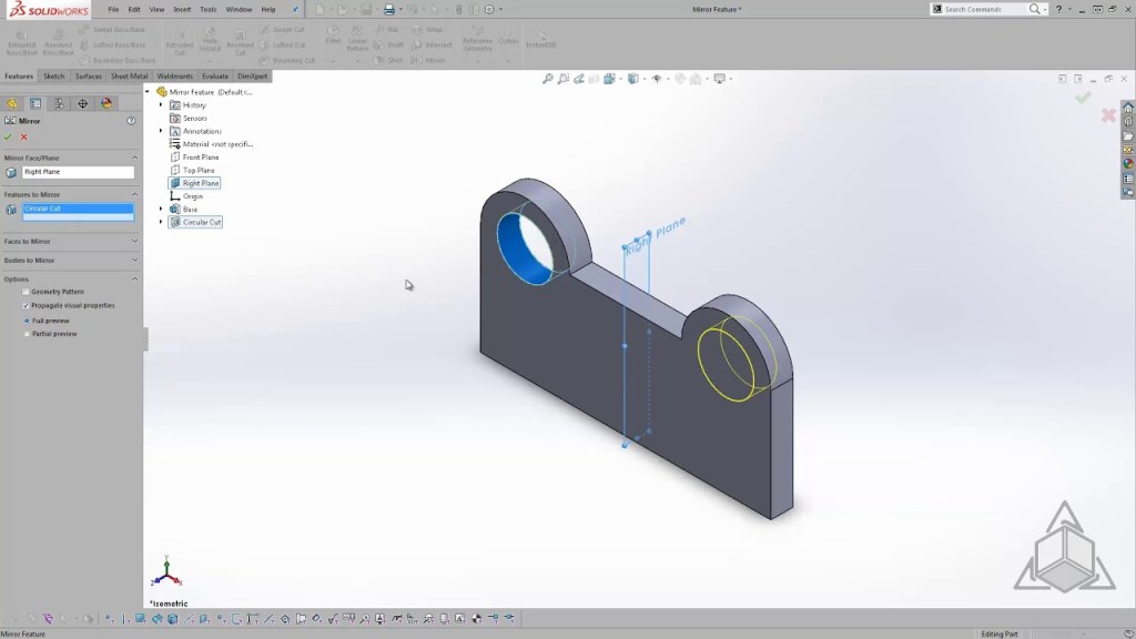Picture of: Tech Tip – SOLIDWORKS Mirror Components