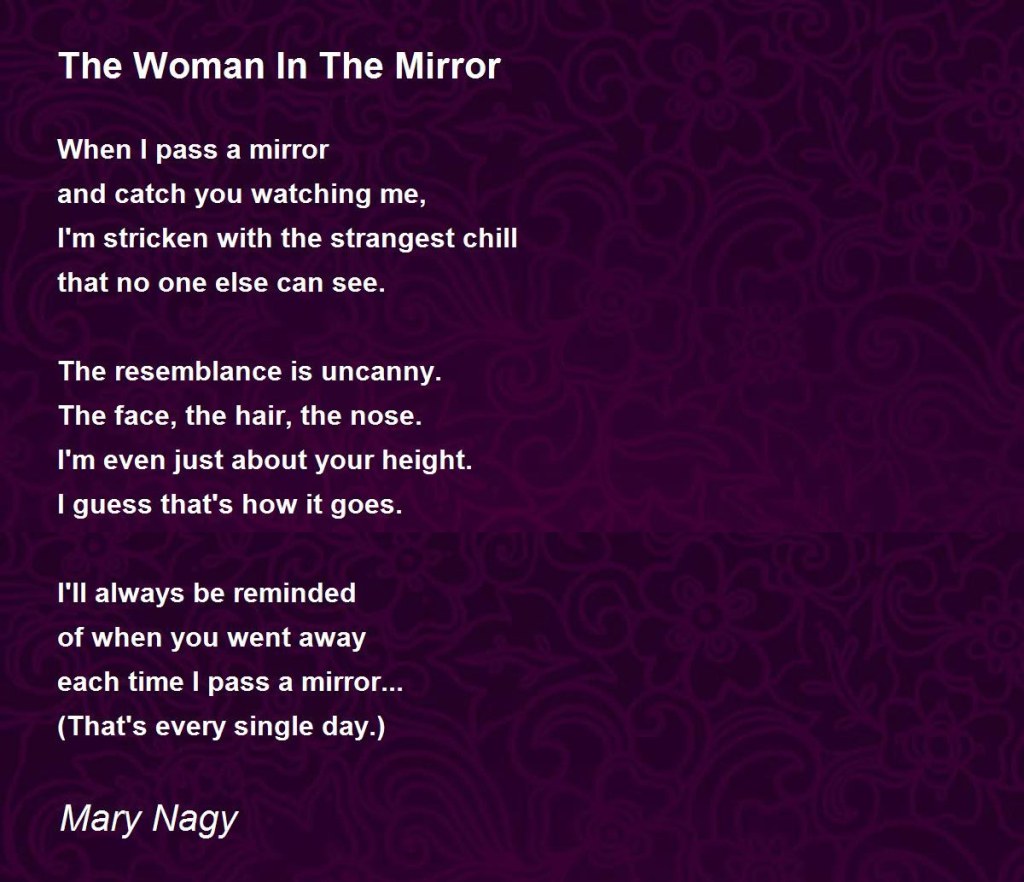 Picture of: The Woman In The Mirror – The Woman In The Mirror Poem by Mary Nagy