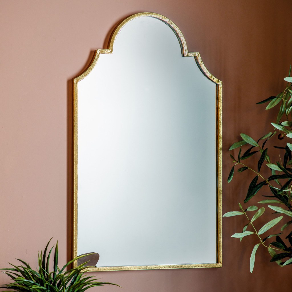 Picture of: Tuva Gold Wall Mirror La Maison Chic Luxury Interiors